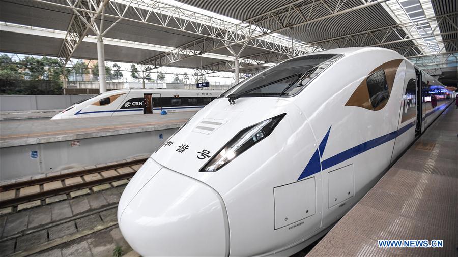 CHINA-XI'AN-CHENGDU-RAILWAY-TEST RUN (CN)