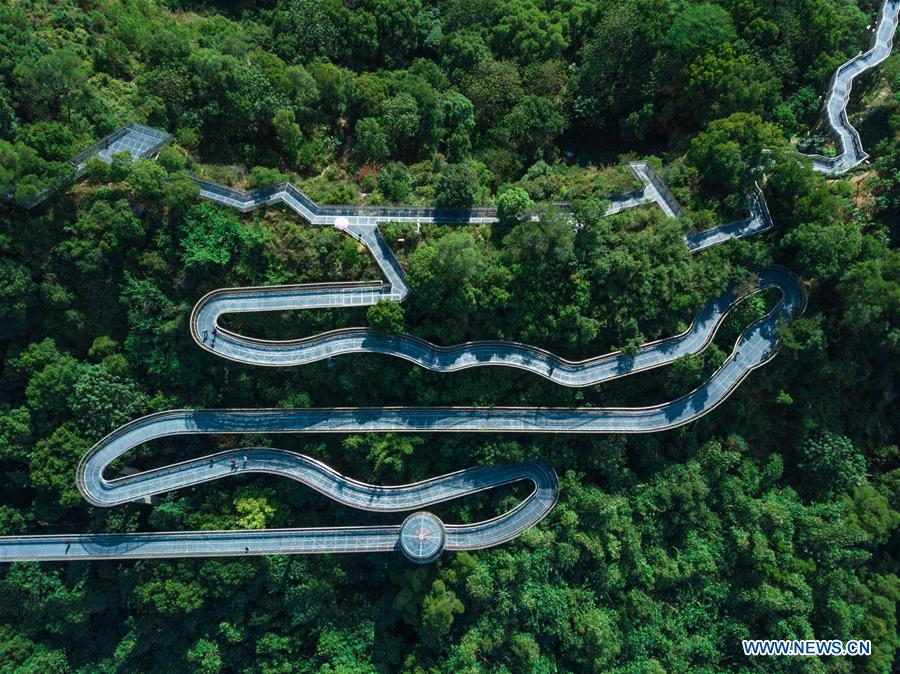CHINA-FUJIAN-FUZHOU-ENVIRONMENT-SKYWALK (CN)