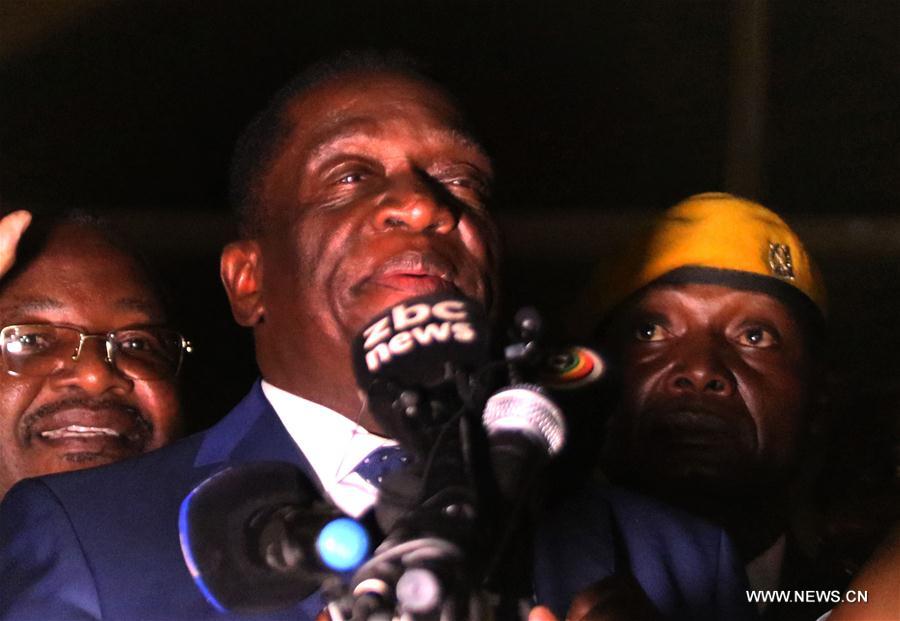ZIMBABWE-HARARE-EMMERSON MNANGAGWA-PUBLIC APPEARANCE