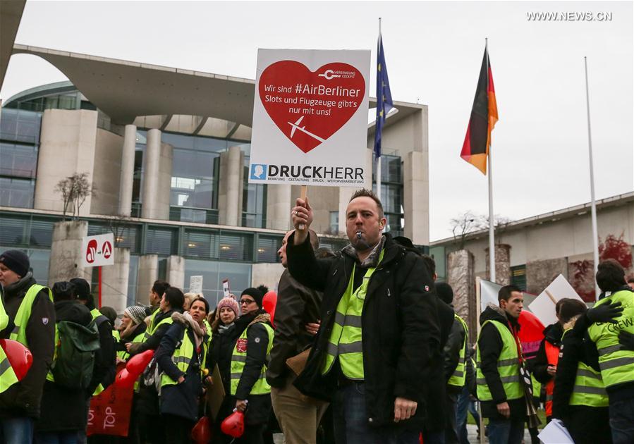 GERMANY-BERLIN-AIR BERLIN-DEMONSTRATION