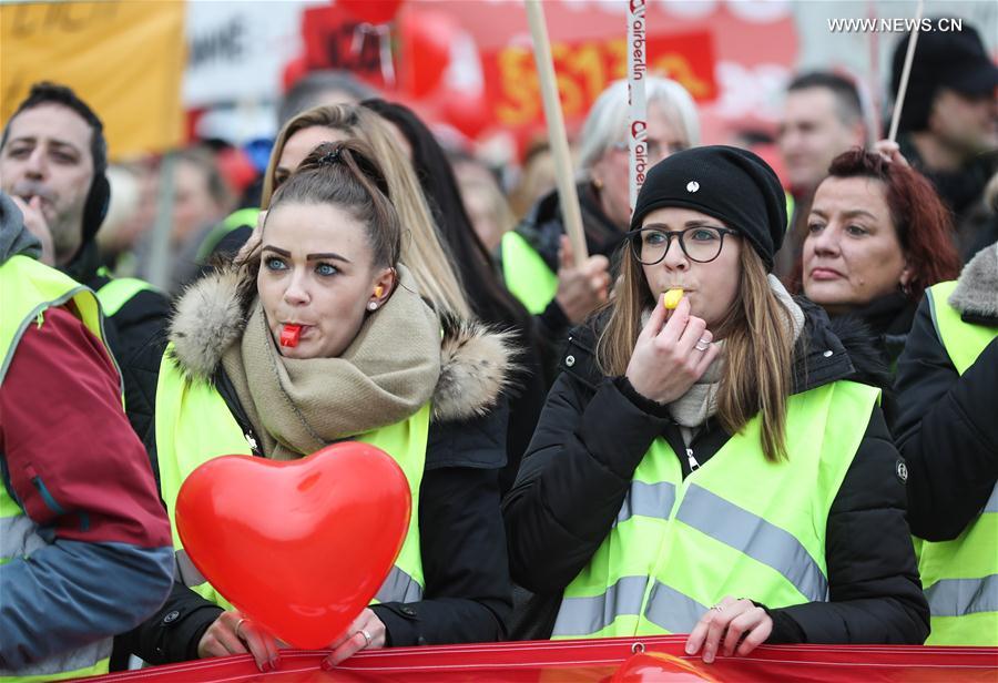 GERMANY-BERLIN-AIR BERLIN-DEMONSTRATION