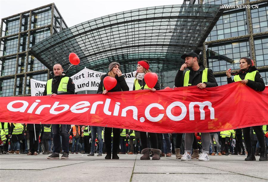 GERMANY-BERLIN-AIR BERLIN-DEMONSTRATION