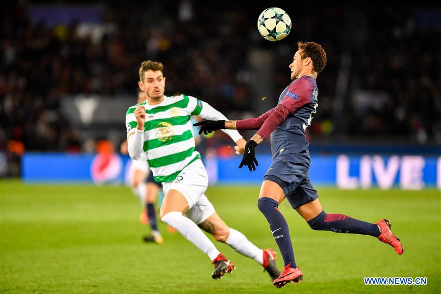 (SP)FRANCE-PARIS-CHAMPIONS LEAGUE-PARIS SAINT-GERMAIN VS CELTIC FC