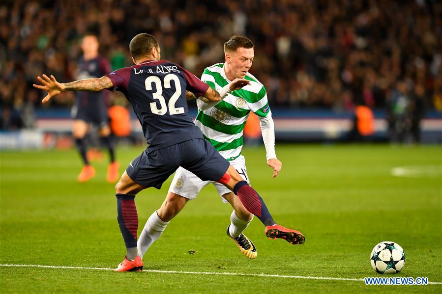 (SP)FRANCE-PARIS-CHAMPIONS LEAGUE-PARIS SAINT-GERMAIN VS CELTIC FC