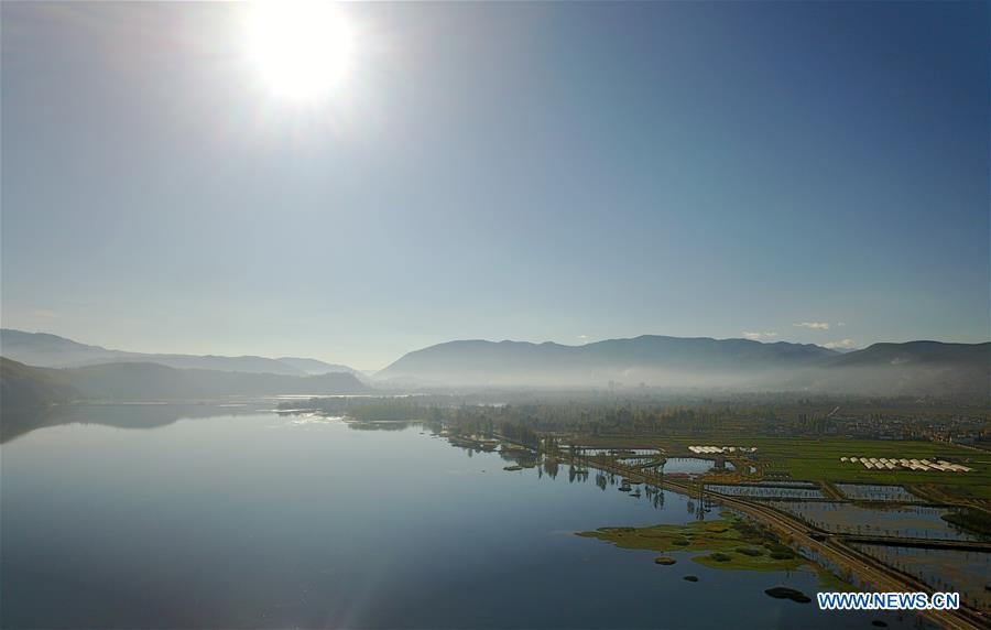 CHINA-YUNNAN-ZIBI LAKE-WATER QUALITY-IMPROVEMENT (CN)