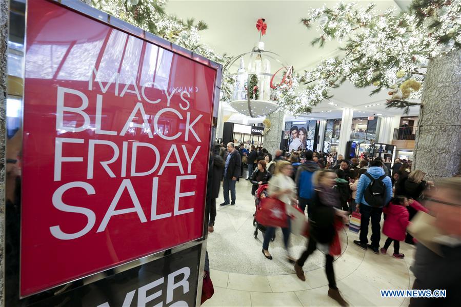U.S.-NEW YORK-BLACK FRIDAY-SHOPPING