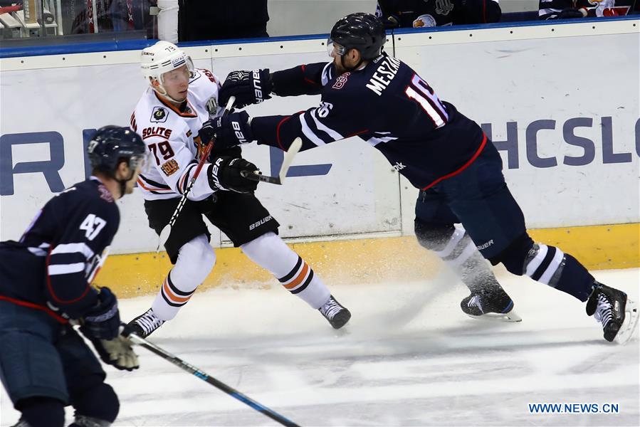 (SP)SLOVAKIA-BRATISLAVA-ICE HOCKEY-KHL-SLOVAN BRATISLAVA VS AMUR KHABAROVSK