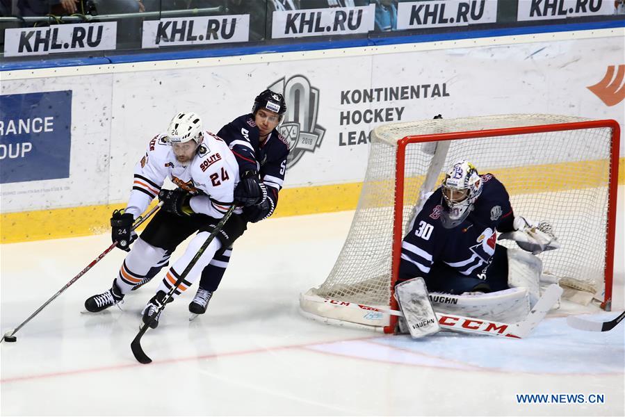 (SP)SLOVAKIA-BRATISLAVA-ICE HOCKEY-KHL-SLOVAN BRATISLAVA VS AMUR KHABAROVSK