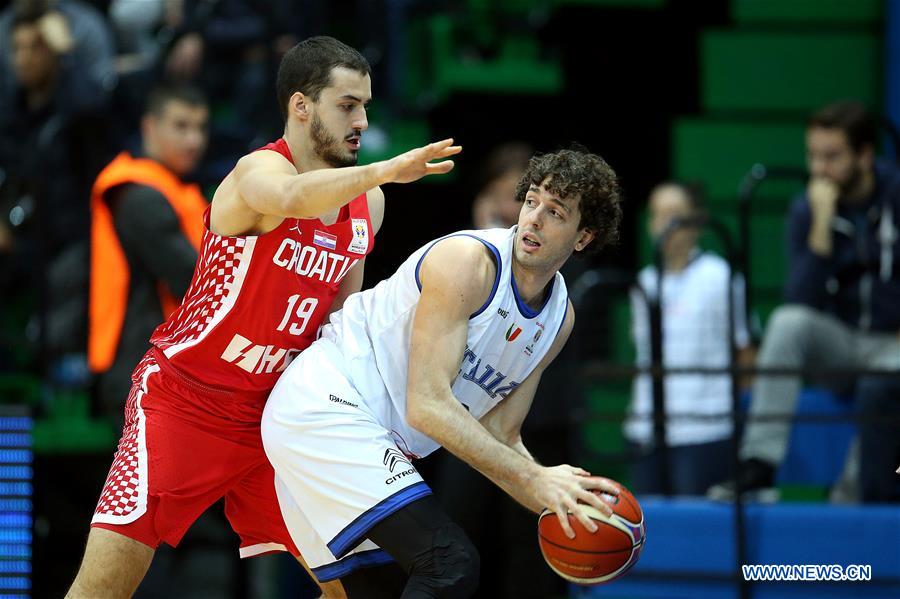 (SP)CROATIA-ZAGREB-BASKETBALL-FIBA WORLD CUP 2019-EUROPEAN QUALIFIERS-CRO VS ITA