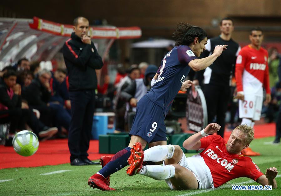 (SP)MONACO-FONTVIEILLE-FOOTBALL-LIGUE 1-MONACO VS PARIS SAINT-GERMAIN
