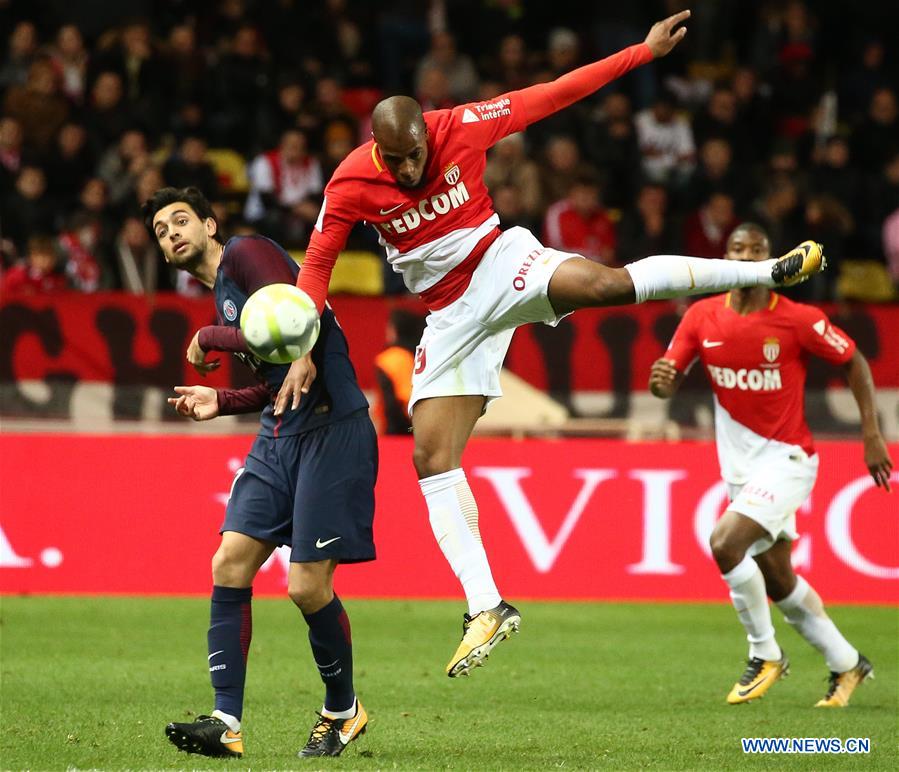 (SP)MONACO-FONTVIEILLE-FOOTBALL-LIGUE 1-MONACO VS PARIS SAINT-GERMAIN