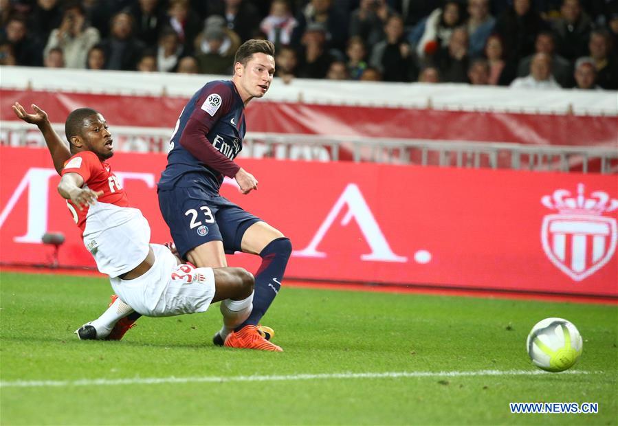 (SP)MONACO-FONTVIEILLE-FOOTBALL-LIGUE 1-MONACO VS PARIS SAINT-GERMAIN