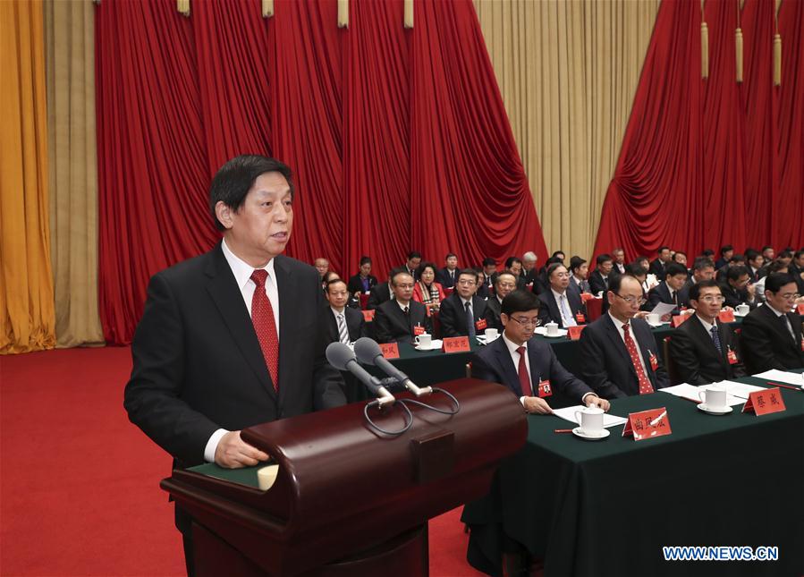 CHINA-BEIJING-LI ZHANSHU-CHINESE PEASANTS AND WORKERS DEMOCRATIC PARTY-SPEECH (CN)