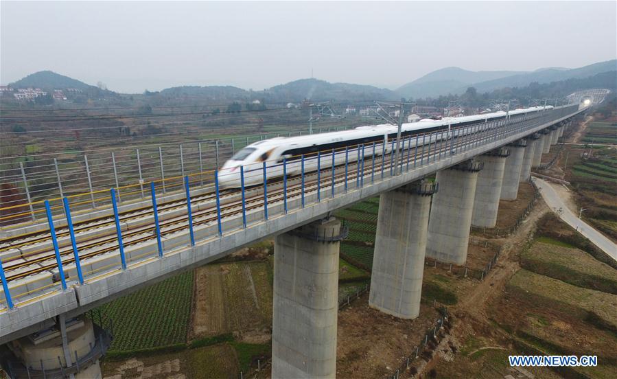 CHINA-SHAANXI-XI'AN-CHENGDU HIGH-SPEED RAILWAY-PROTECTION NET FOR CRESTED IBIS (CN)