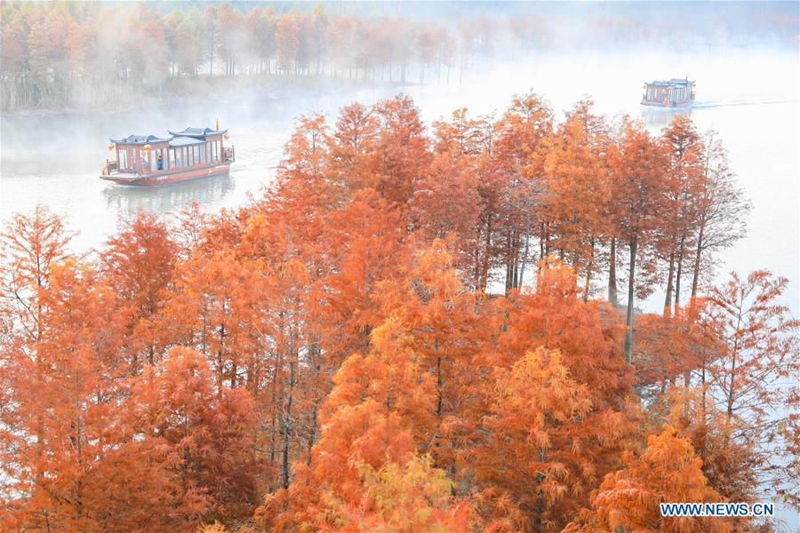 #CHINA-JIANGSU-HUAI'AN-LAKE SCENERY (CN)