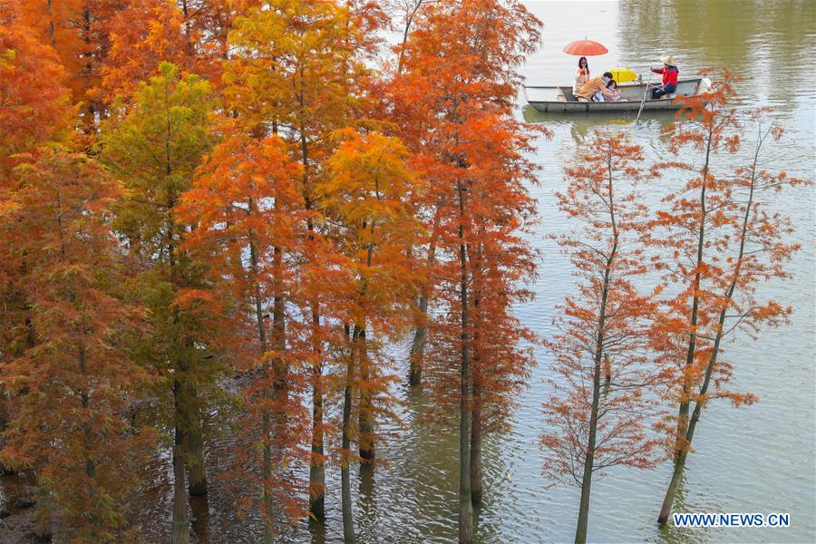 #CHINA-JIANGSU-HUAI'AN-LAKE SCENERY (CN)