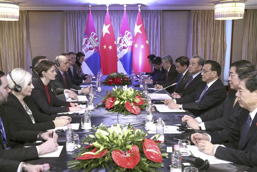 HUNGARY-CHINA-SERBIA-LI KEQIANG-ANA BRNABIC-MEETING