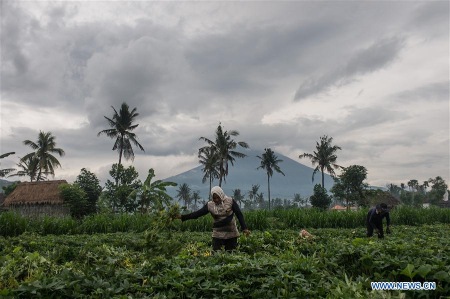 INDONESIA-BALI-MOUNT AGUNG ERUPTION