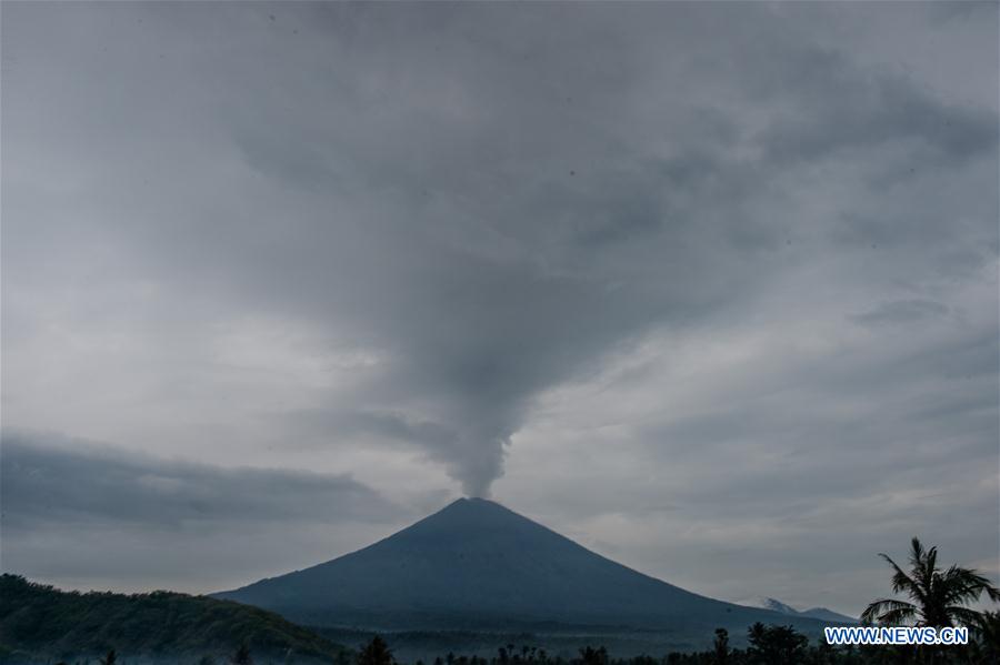 INDONESIA-BALI-MOUNT AGUNG ERUPTION