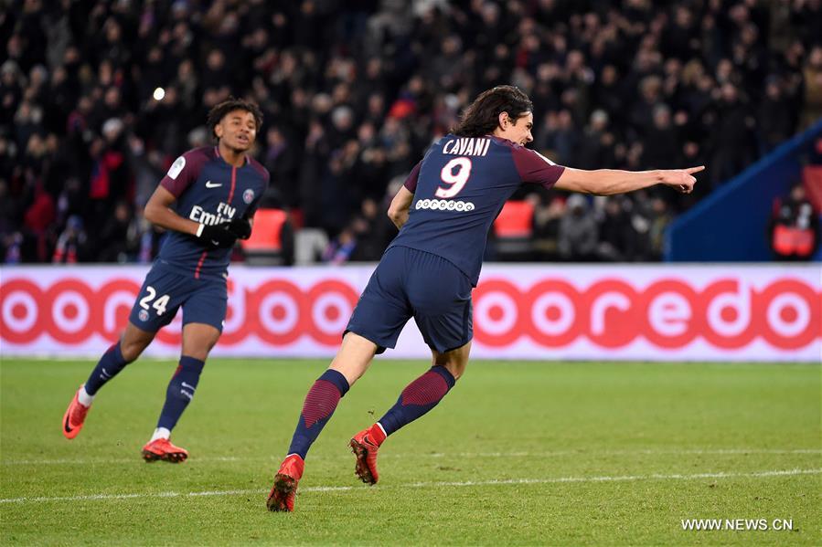 (SP)FRANCE-PARIS-FOOTBALL-LIGUE 1-PARIS SAINT-GERMAIN VS TROYES