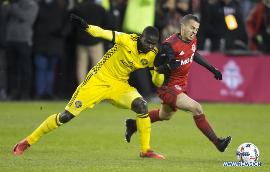 (SP)CANADA-TORONTO-SOCCER-MLS-PLAYOFFS-TORONTO FC VS COLUMBUS CREW SC