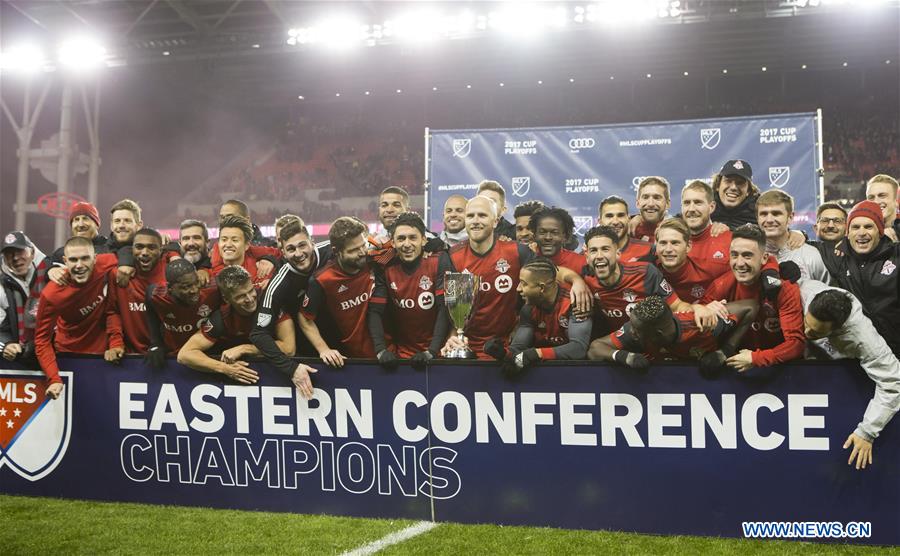 (SP)CANADA-TORONTO-SOCCER-MLS-PLAYOFFS-TORONTO FC VS COLUMBUS CREW SC