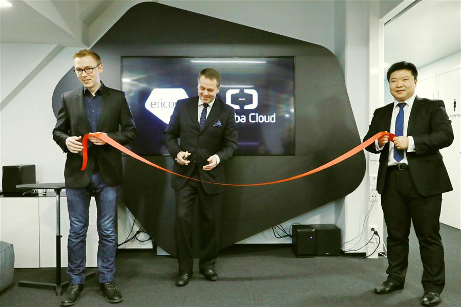 FINLAND-HELSINKI-ALIBABA CLOUD-EFICODE-INNOVATION CENTER