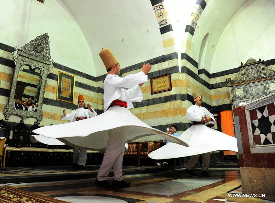 SYRIA-DAMASCUS-ISLAM'S PROPHET-BIRTHDAY-CELEBRATION