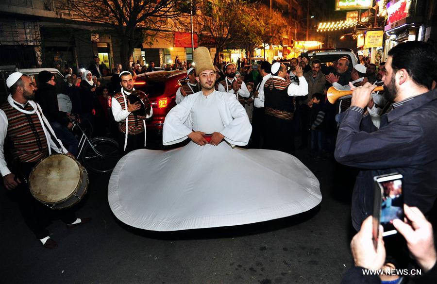 SYRIA-DAMASCUS-ISLAM'S PROPHET-BIRTHDAY-CELEBRATION