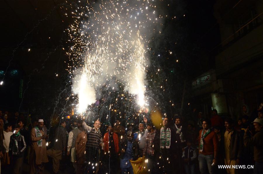 PAKISTAN-LAHORE-ISLAM'S PROPHET-BIRTHDAY-CELEBRATION