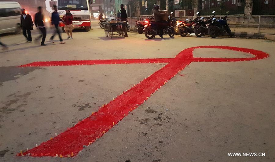 NEPAL-KATHMANDU-WORLD AIDS DAY