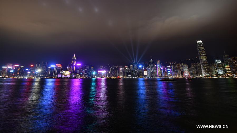CHINA-HONG KONG-LIGHT SHOW (CN)