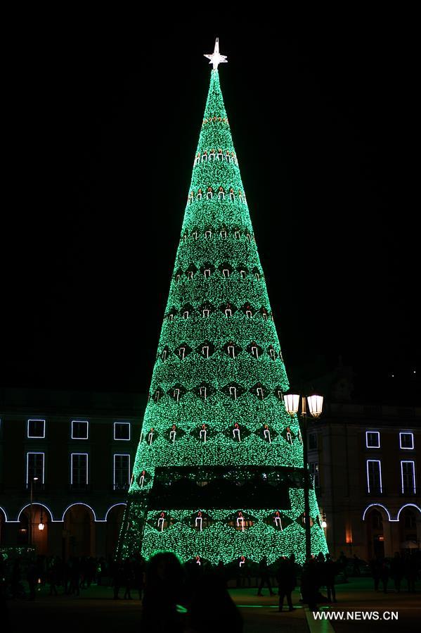 PORTUGAL-LISBON-CHRISTMAS TREE