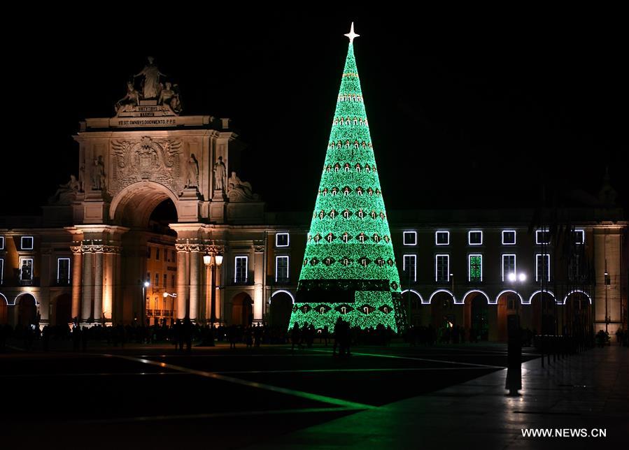 PORTUGAL-LISBON-CHRISTMAS TREE