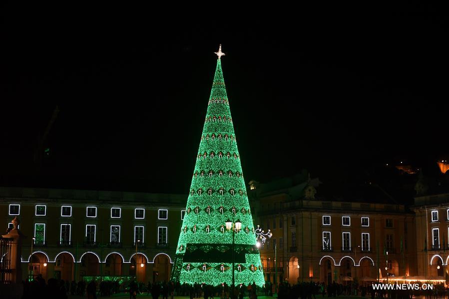 PORTUGAL-LISBON-CHRISTMAS TREE