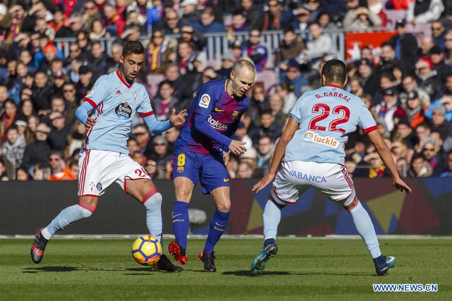 (SP)SPAIN-BARCELONA-SOCCER-BARCELONA-CELTA
