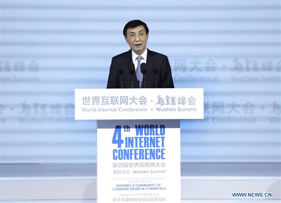 CHINA-ZHEJIANG-WANG HUNING-WORLD INTERNET CONFERENCE (CN)