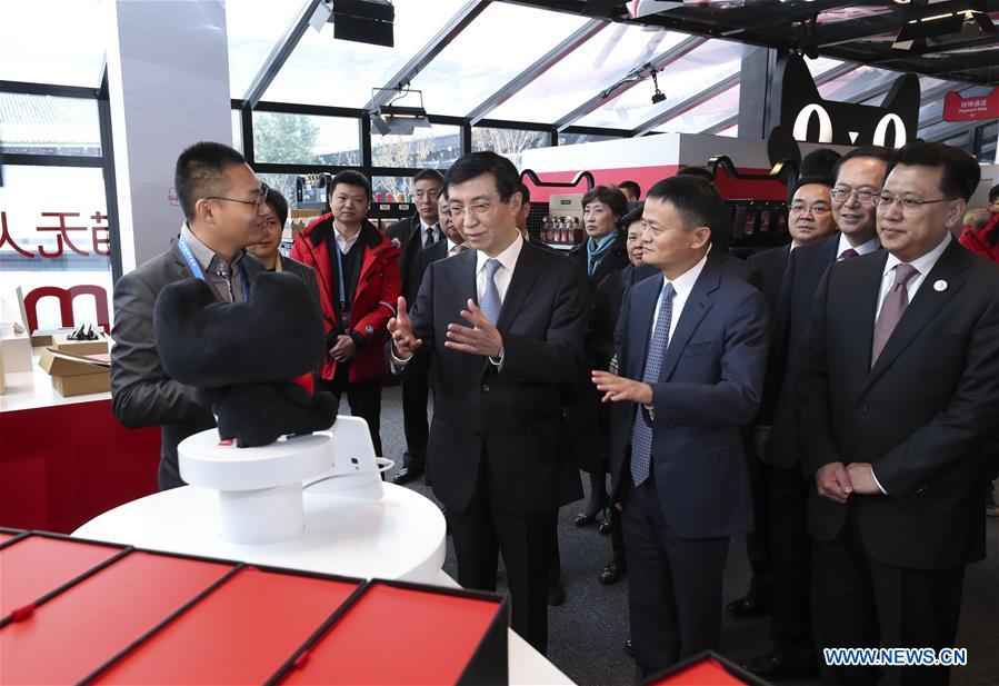 CHINA-ZHEJIANG-WANG HUNING-WORLD INTERNET CONFERENCE (CN)