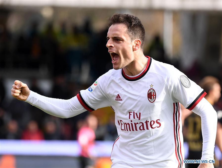 (SP)ITALY-BENEVENTO-SOCCER-AC MILAN-BENEVENTO