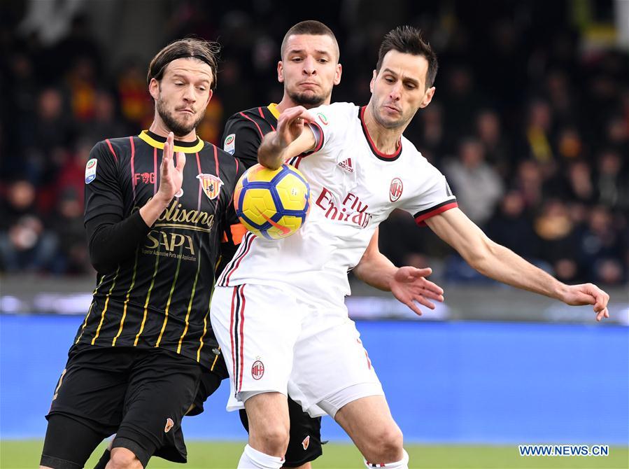 (SP)ITALY-BENEVENTO-SOCCER-AC MILAN-BENEVENTO
