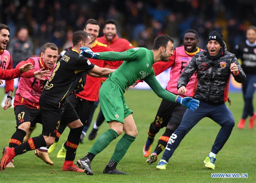 (SP)ITALY-BENEVENTO-SOCCER-AC MILAN-BENEVENTO