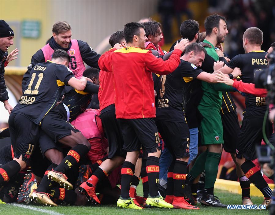 (SP)ITALY-BENEVENTO-SOCCER-AC MILAN-BENEVENTO