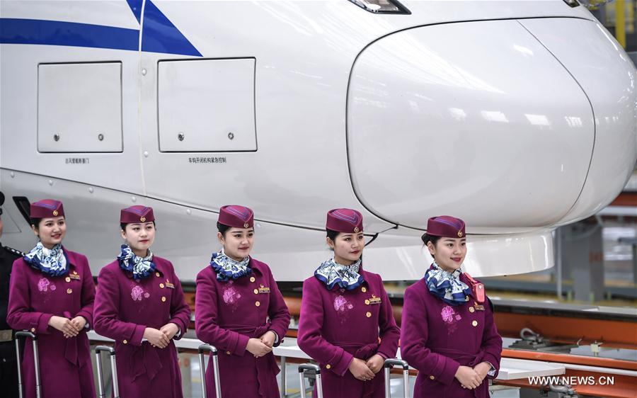 CHINA-SICHUAN-CHENGDU-HSR-DEBUT (CN)