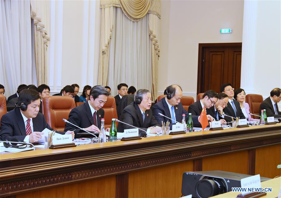UKRAINE-KIEV-CHINA-VICE PREMIER-MA KAI-INTERGOVERNMENTAL COMMISSION-THIRD SESSION
