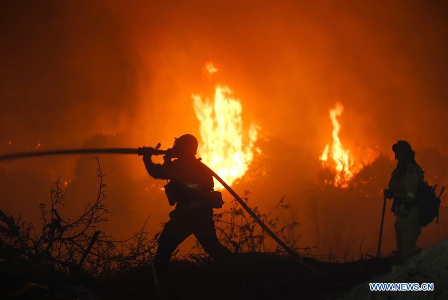 U.S.-SANTA PAULA-WILDFIRE