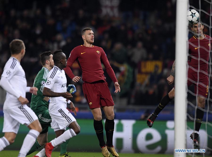 (SP)ITALY-ROME-CHAMPIONS LEAGUE-ROMA-QARABAG