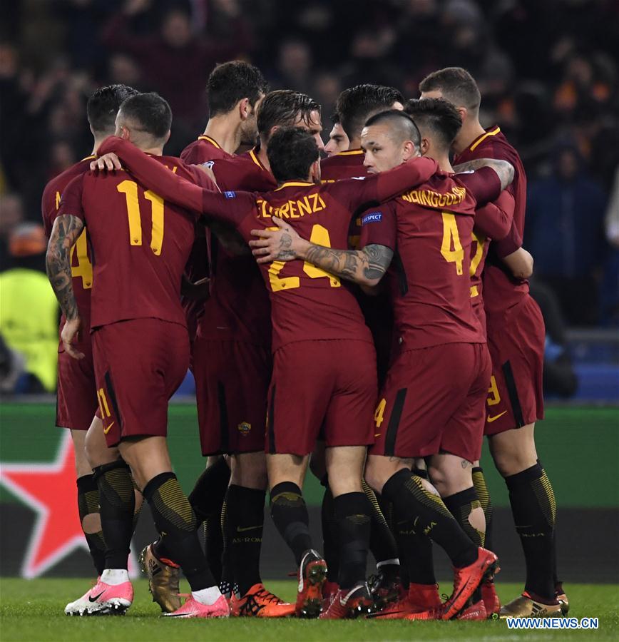 (SP)ITALY-ROME-CHAMPIONS LEAGUE-ROMA-QARABAG
