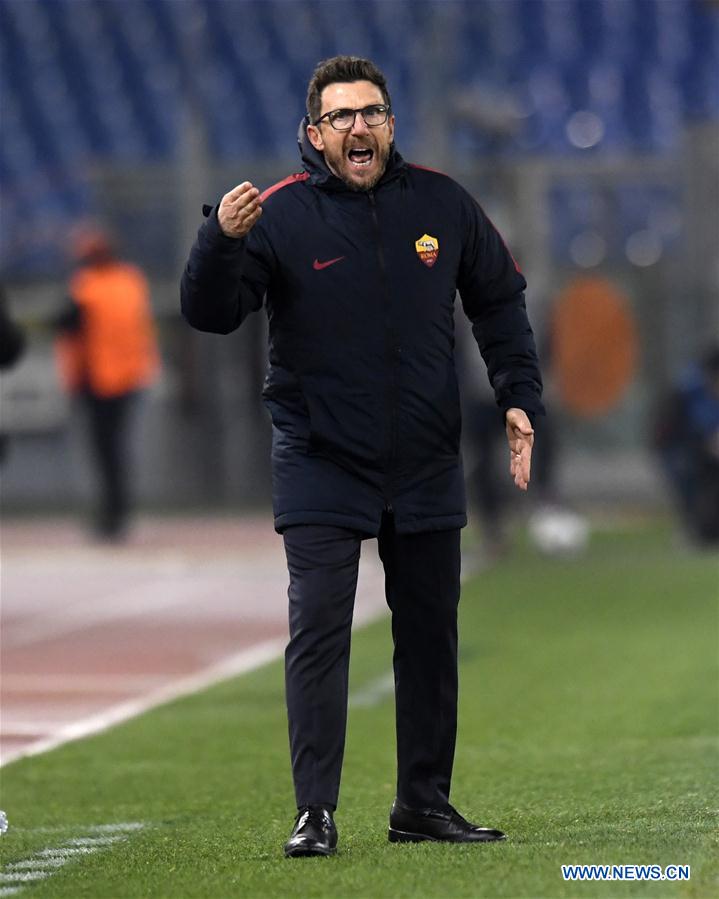 (SP)ITALY-ROME-CHAMPIONS LEAGUE-ROMA-QARABAG