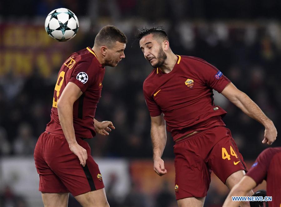 (SP)ITALY-ROME-CHAMPIONS LEAGUE-ROMA-QARABAG