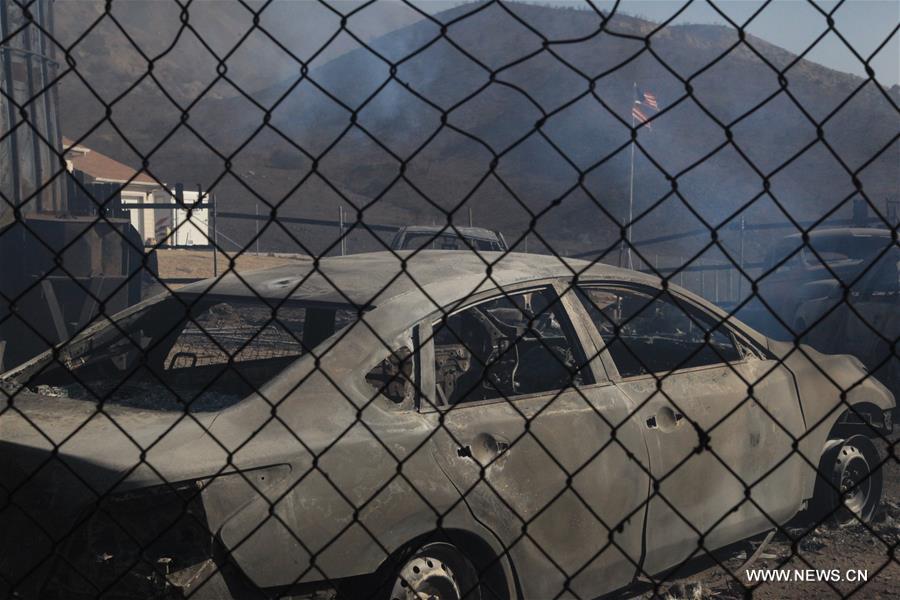 U.S.-CALIFORNIA-WILDFIRE